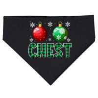 Chest Nuts Christmas Funny Couples Christmas Chestnuts USA-Made Doggie Bandana