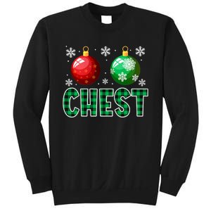 Chest Nuts Christmas Funny Couples Christmas Chestnuts Sweatshirt