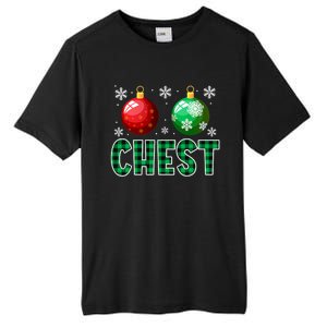 Chest Nuts Christmas Funny Couples Christmas Chestnuts Tall Fusion ChromaSoft Performance T-Shirt