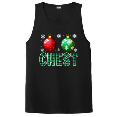 Chest Nuts Christmas Funny Couples Christmas Chestnuts PosiCharge Competitor Tank