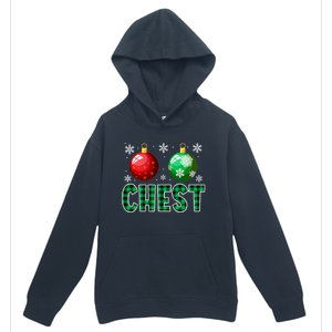 Chest Nuts Christmas Funny Couples Christmas Chestnuts Urban Pullover Hoodie