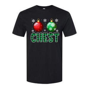 Chest Nuts Christmas Funny Couples Christmas Chestnuts Softstyle CVC T-Shirt