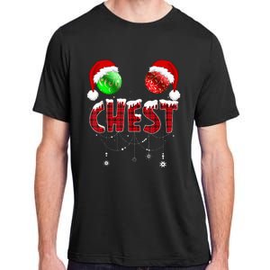 Chest Nuts Christmas Funny Matching Couple Chestnuts Adult ChromaSoft Performance T-Shirt