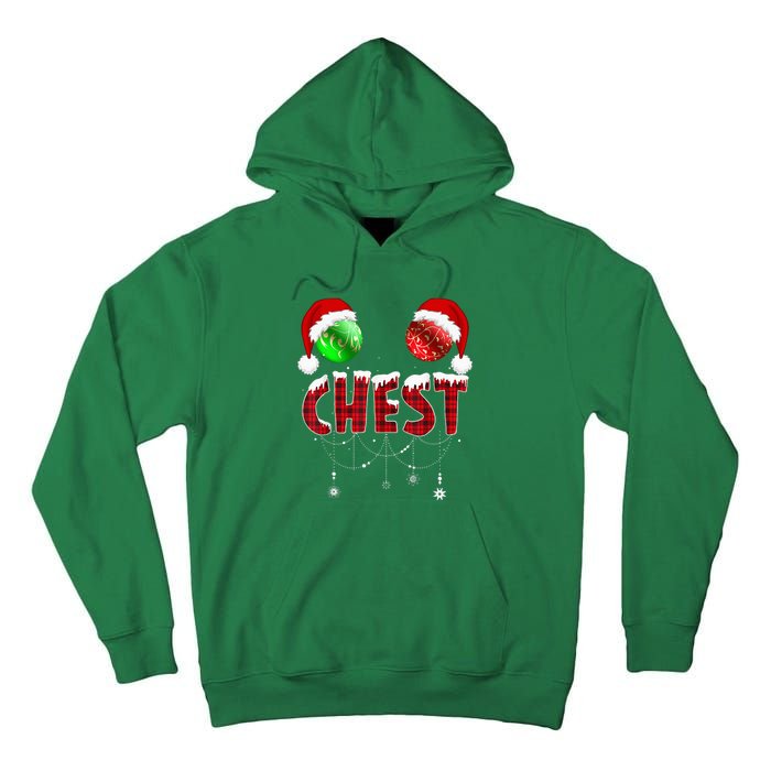 Chest Nuts Christmas Funny Matching Couple Chestnuts Tall Hoodie