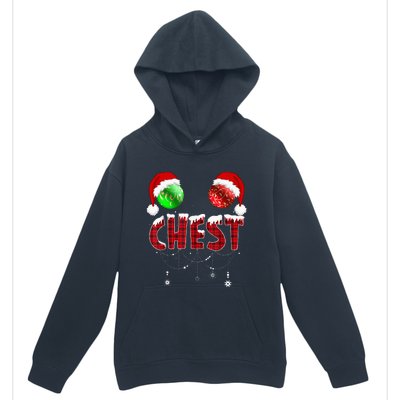 Chest Nuts Christmas Funny Matching Couple Chestnuts Urban Pullover Hoodie