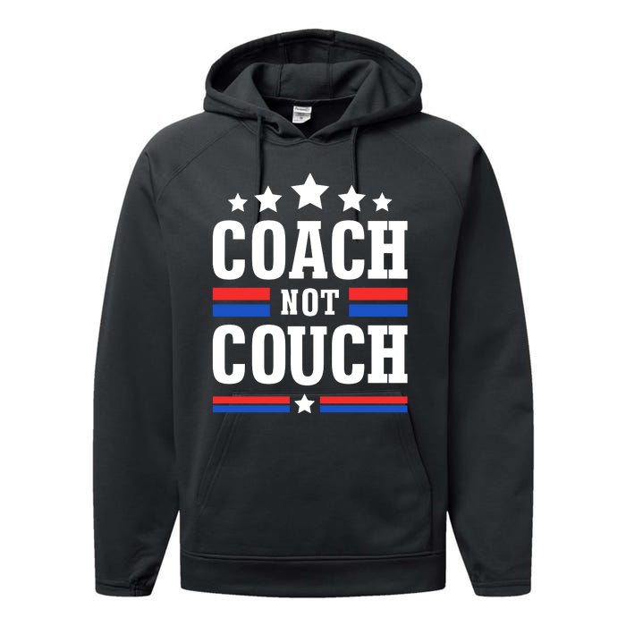 Coach Not Couch Performance Fleece Hoodie