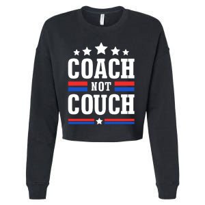 Coach Not Couch Cropped Pullover Crew