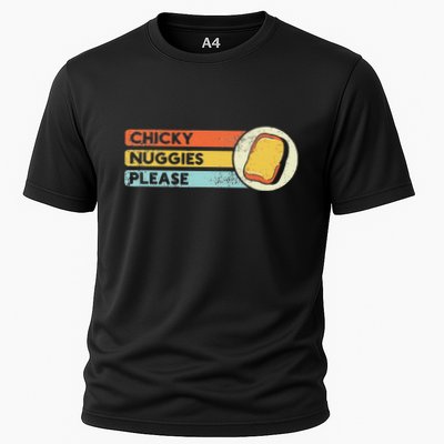Chicky Nuggies Chicken Nugget Fans Nug Eaters Fast Food Cooling Performance Crew T-Shirt