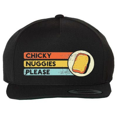 Chicky Nuggies Chicken Nugget Fans Nug Eaters Fast Food Wool Snapback Cap