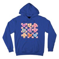 Cute Nurse Conversation Hearts Valentines Day Nursing Gift Hoodie