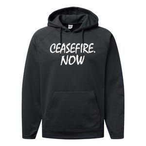 Ceasefire NOW Performance Fleece Hoodie