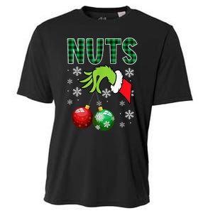 Chest Nuts Christmas Funny Matching Couple Chestnuts  Cooling Performance Crew T-Shirt