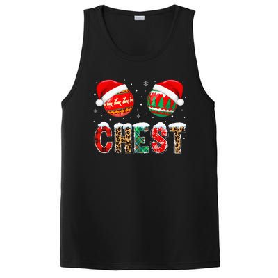 Chest Nuts Couple Christmas Pajama Gift  PosiCharge Competitor Tank