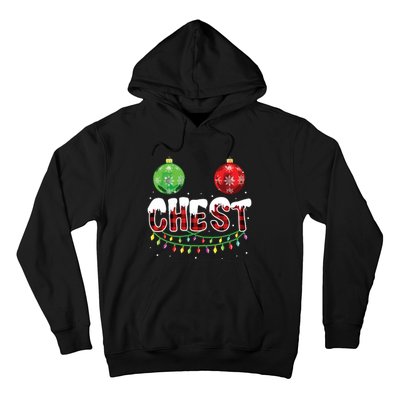 Chest Nuts Christmas Shirts Funny Matching Couple Chestnuts Hoodie