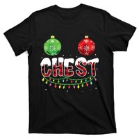 Chest Nuts Christmas Shirts Funny Matching Couple Chestnuts T-Shirt