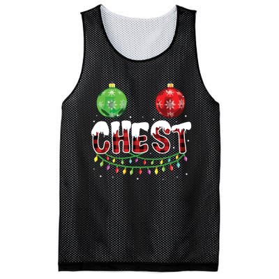 Chest Nuts Christmas Shirts Funny Matching Couple Chestnuts Mesh Reversible Basketball Jersey Tank