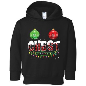 Chest Nuts Christmas Shirts Funny Matching Couple Chestnuts Toddler Hoodie