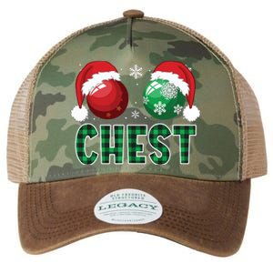 Chest Nuts Christmas Shirts Funny Matching Couple Chestnuts Legacy Tie Dye Trucker Hat