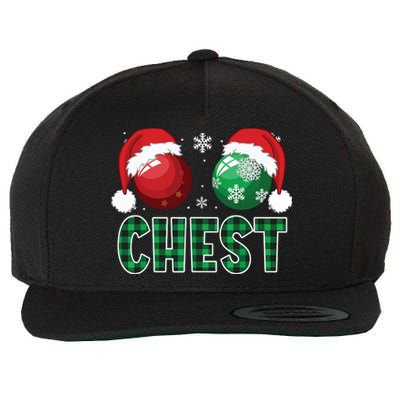 Chest Nuts Christmas Shirts Funny Matching Couple Chestnuts Wool Snapback Cap