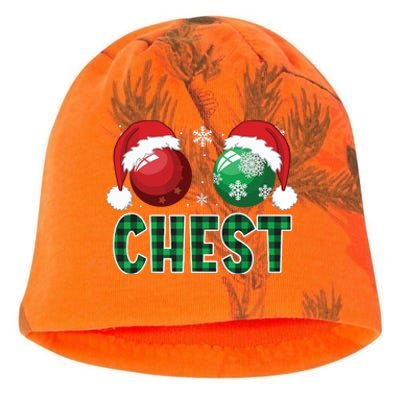 Chest Nuts Christmas Shirts Funny Matching Couple Chestnuts Kati - Camo Knit Beanie