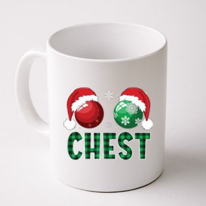 Chest Nuts Christmas Shirts Funny Matching Couple Chestnuts Coffee Mug