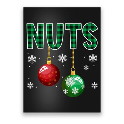 Chest Nuts Christmas  Matching Couple Chestnuts Poster