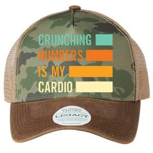 Crunching Numbers CPA Accounting Accountant Legacy Tie Dye Trucker Hat