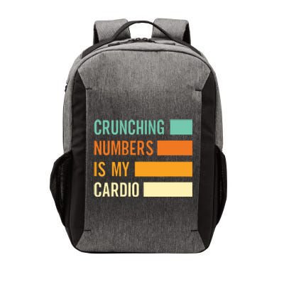 Crunching Numbers CPA Accounting Accountant Vector Backpack