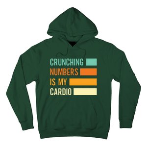 Crunching Numbers CPA Accounting Accountant Hoodie