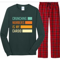 Crunching Numbers CPA Accounting Accountant Long Sleeve Pajama Set