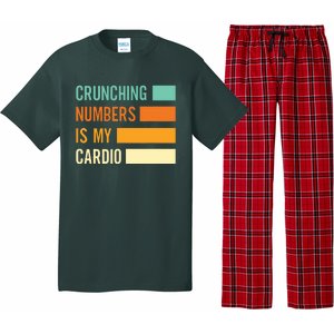 Crunching Numbers CPA Accounting Accountant Pajama Set