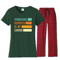 Crunching Numbers CPA Accounting Accountant Women's Flannel Pajama Set