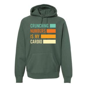 Crunching Numbers CPA Accounting Accountant Premium Hoodie