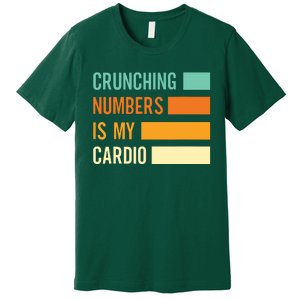 Crunching Numbers CPA Accounting Accountant Premium T-Shirt