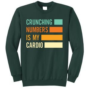 Crunching Numbers CPA Accounting Accountant Tall Sweatshirt