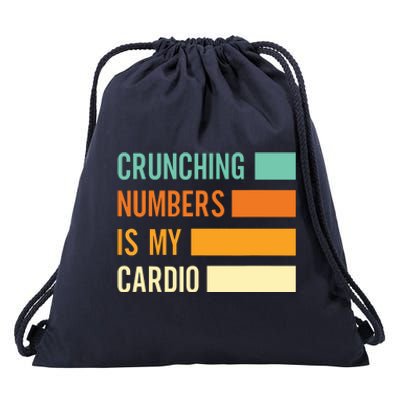 Crunching Numbers CPA Accounting Accountant Drawstring Bag