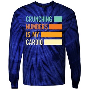 Crunching Numbers CPA Accounting Accountant Tie-Dye Long Sleeve Shirt