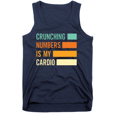 Crunching Numbers CPA Accounting Accountant Tank Top