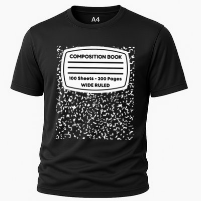 Composition Notebook Costume Matching Group Halloween Performance Shirt