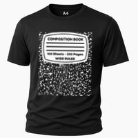 Composition Notebook Costume Matching Group Halloween Performance Shirt