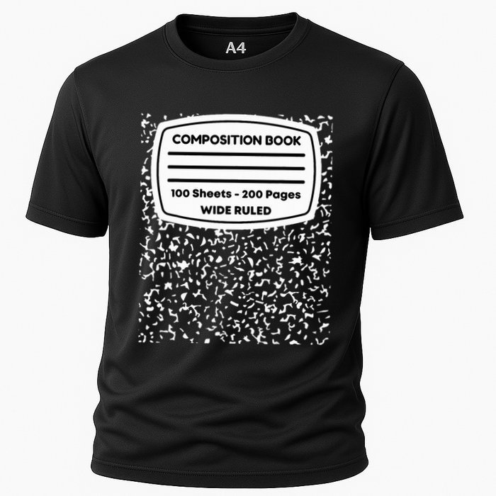 Composition Notebook Costume Matching Group Halloween Performance Shirt