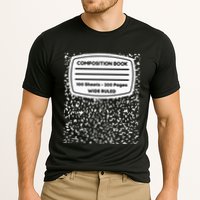 Composition Notebook Costume Matching Group Halloween Performance Shirt