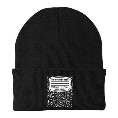 Composition Notebook Costume Matching Group Halloween Beanie