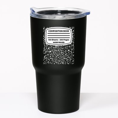 Composition Notebook Costume Matching Group Halloween Tumbler