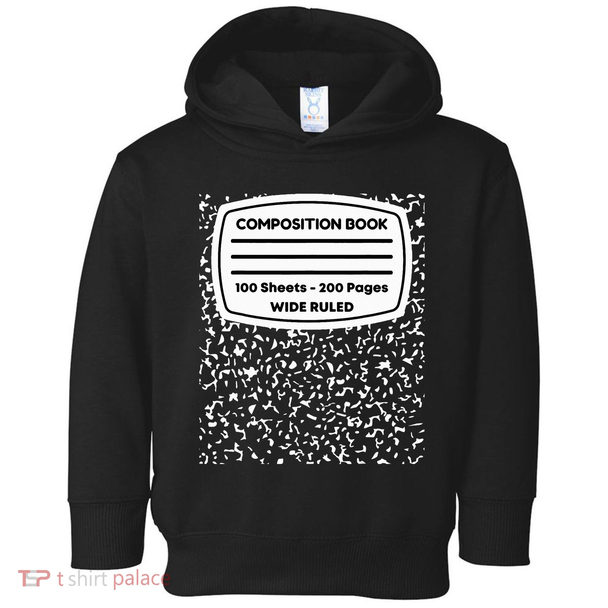 Composition Notebook Costume Matching Group Halloween Toddler Hoodie
