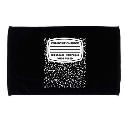 Composition Notebook Costume Matching Group Halloween Microfiber Hand Towel