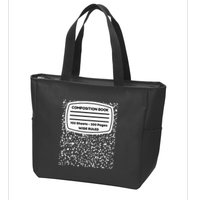 Composition Notebook Costume Matching Group Halloween Zip Tote Bag