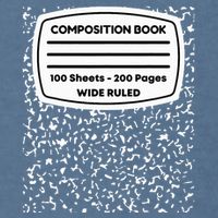 Composition Notebook Costume Matching Group Halloween Garment-Dyed Sweatshirt