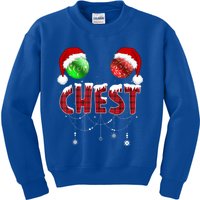 Chest Nuts Christmas Meaningful Gift Funny Matching Couple Chestnuts Gift Kids Sweatshirt