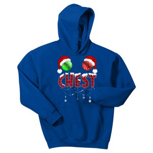 Chest Nuts Christmas Meaningful Gift Funny Matching Couple Chestnuts Gift Kids Hoodie